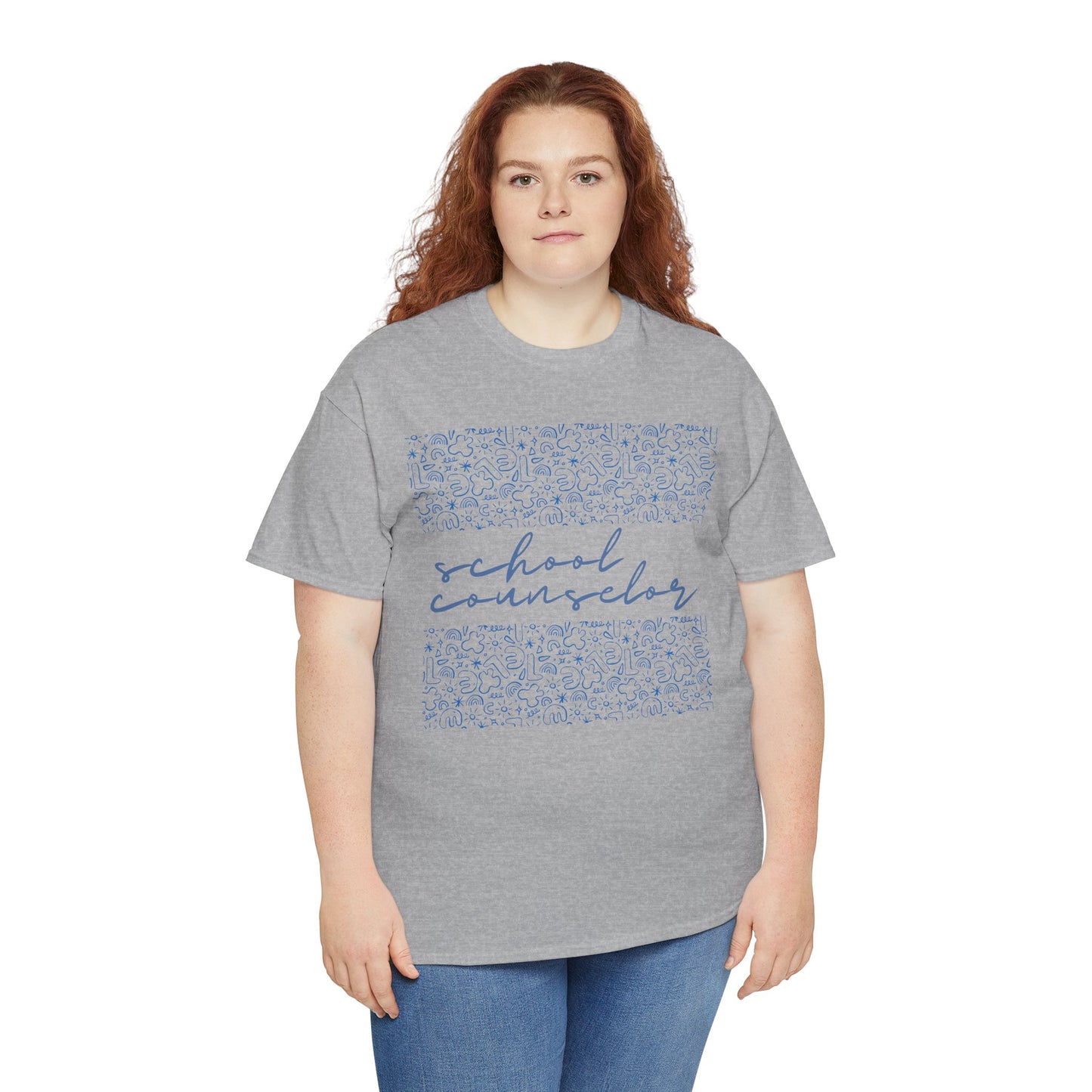 Blue Doodle School Counselor Unisex T-Shirt