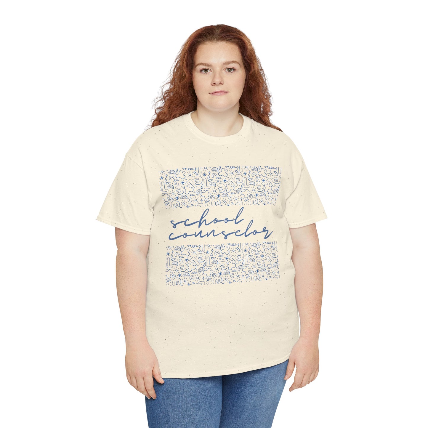 Blue Doodle School Counselor Unisex T-Shirt