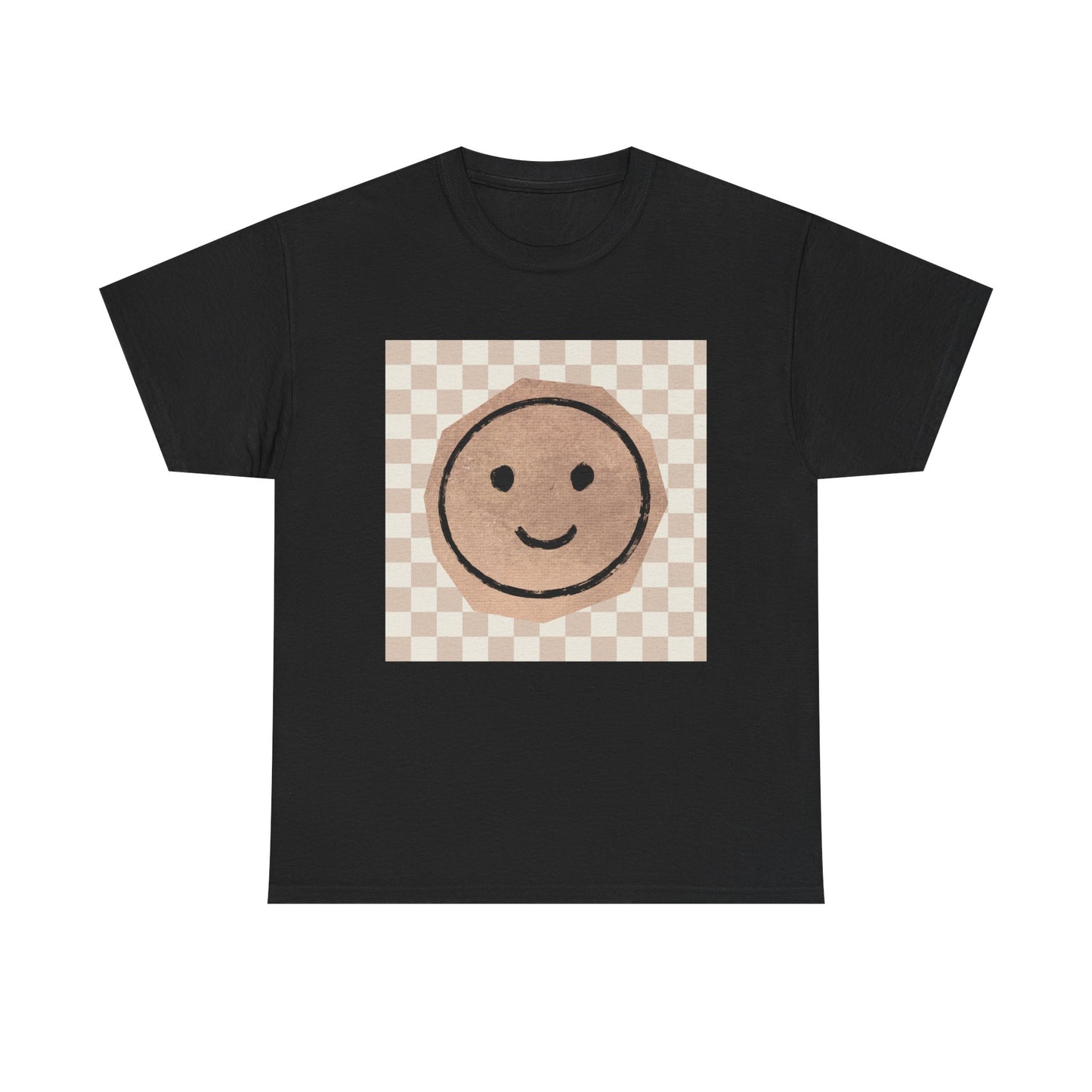 Smiley Checkerboard Unisex T-Shirt