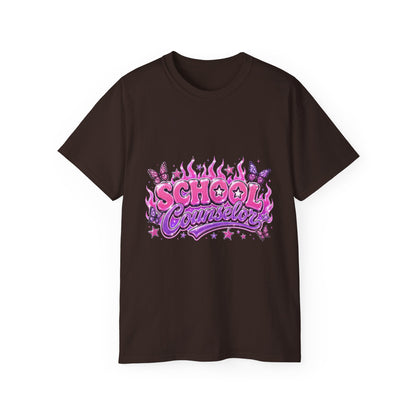 Pink Butterfly Flame SC T-Shirt