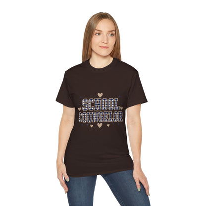 Navy Plaid SC T-Shirt *Not Embroidered*