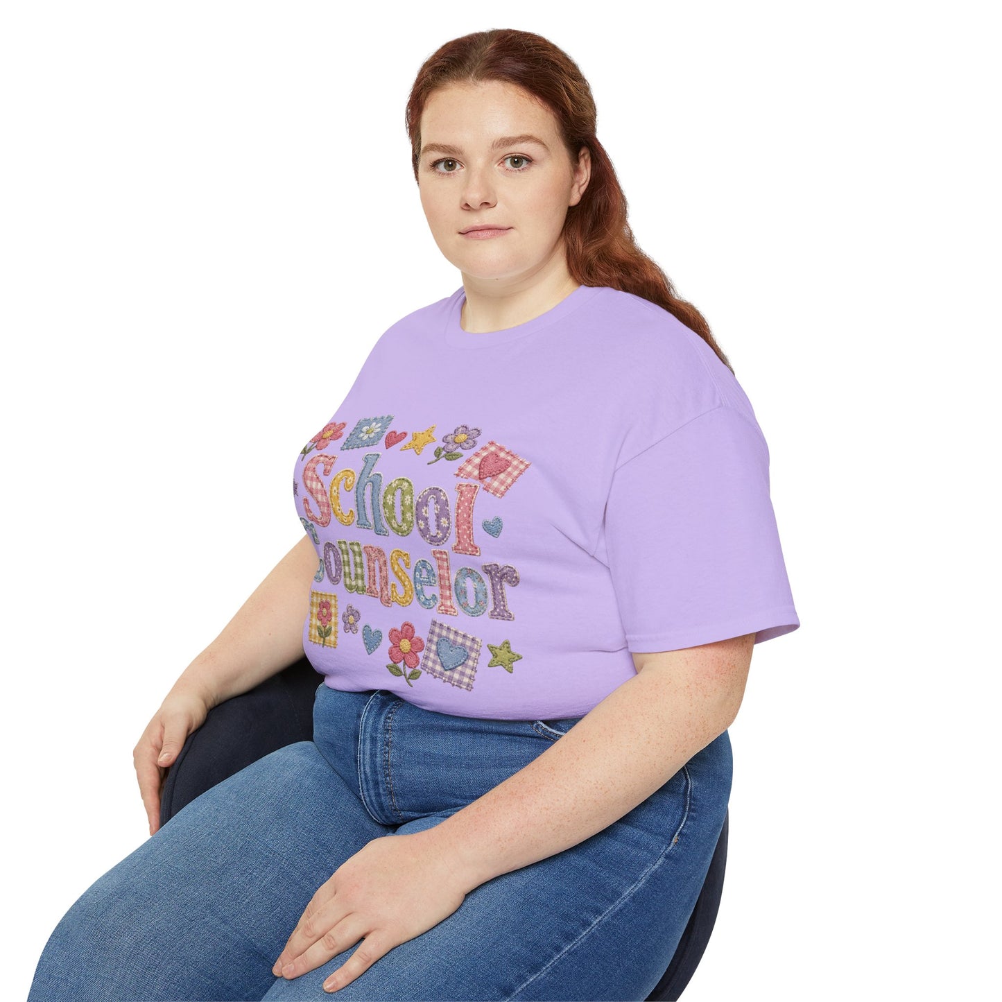 Patchwork Floral SC T-Shirt *Not Embroidered*