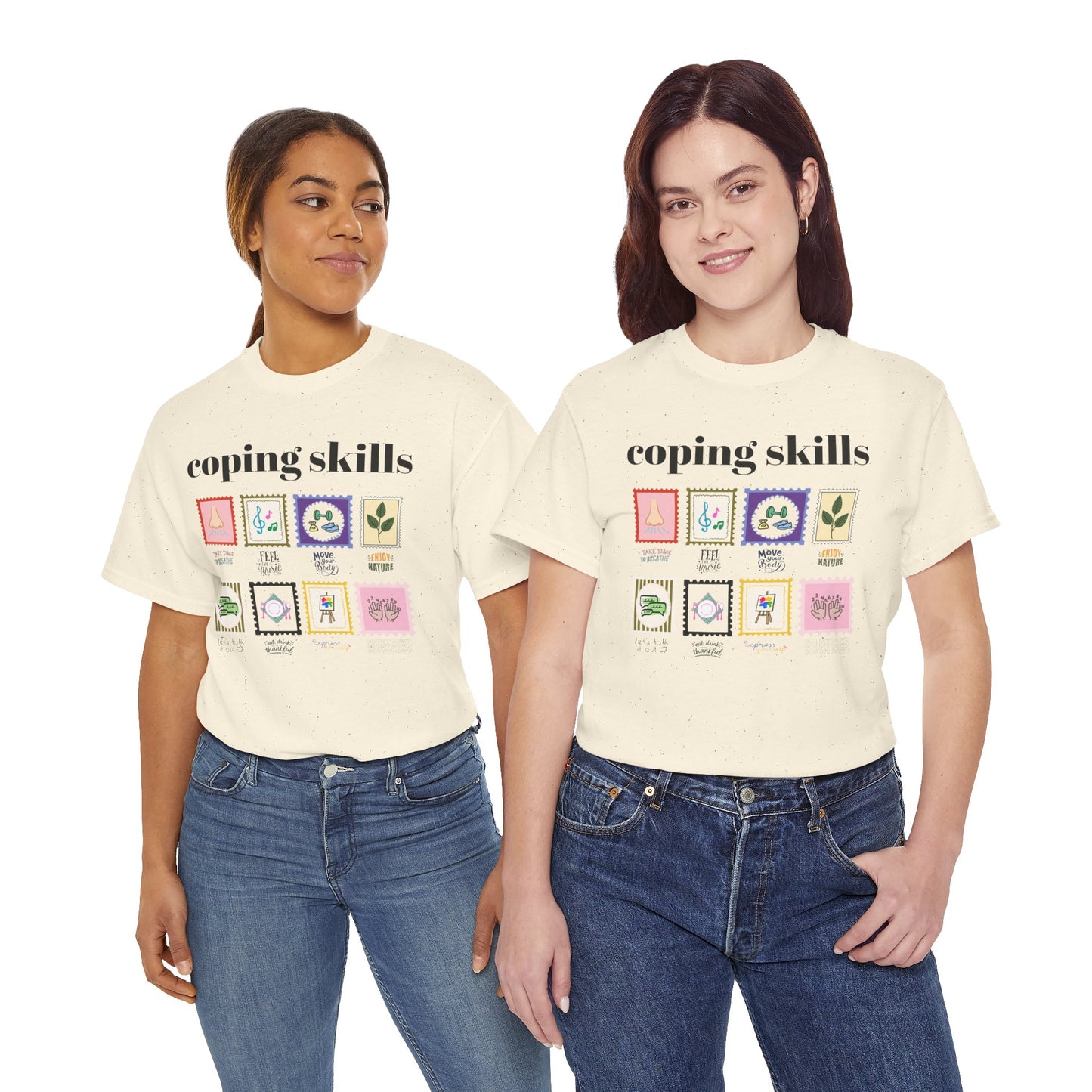 Coping Skills Stamps Unisex T-Shirt