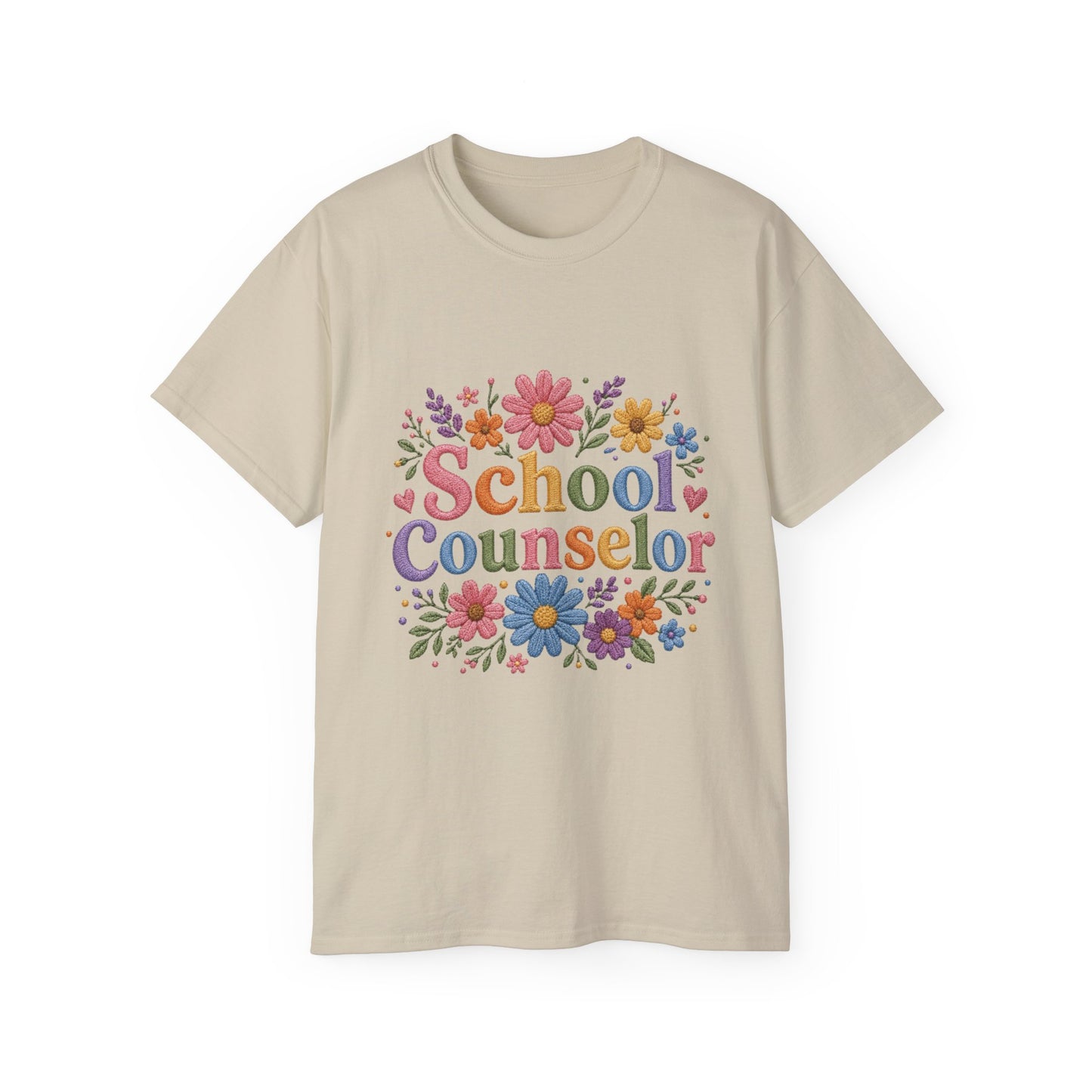Floral SC T-Shirt *Not Embroidered*