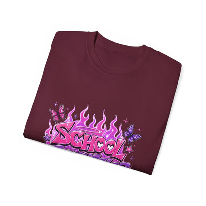 Retro Graffiti Butterfly SC T-Shirt