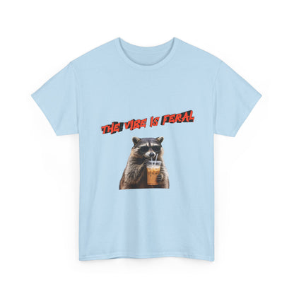 "The Vibe Is Feral" Raccoon T-Shirt