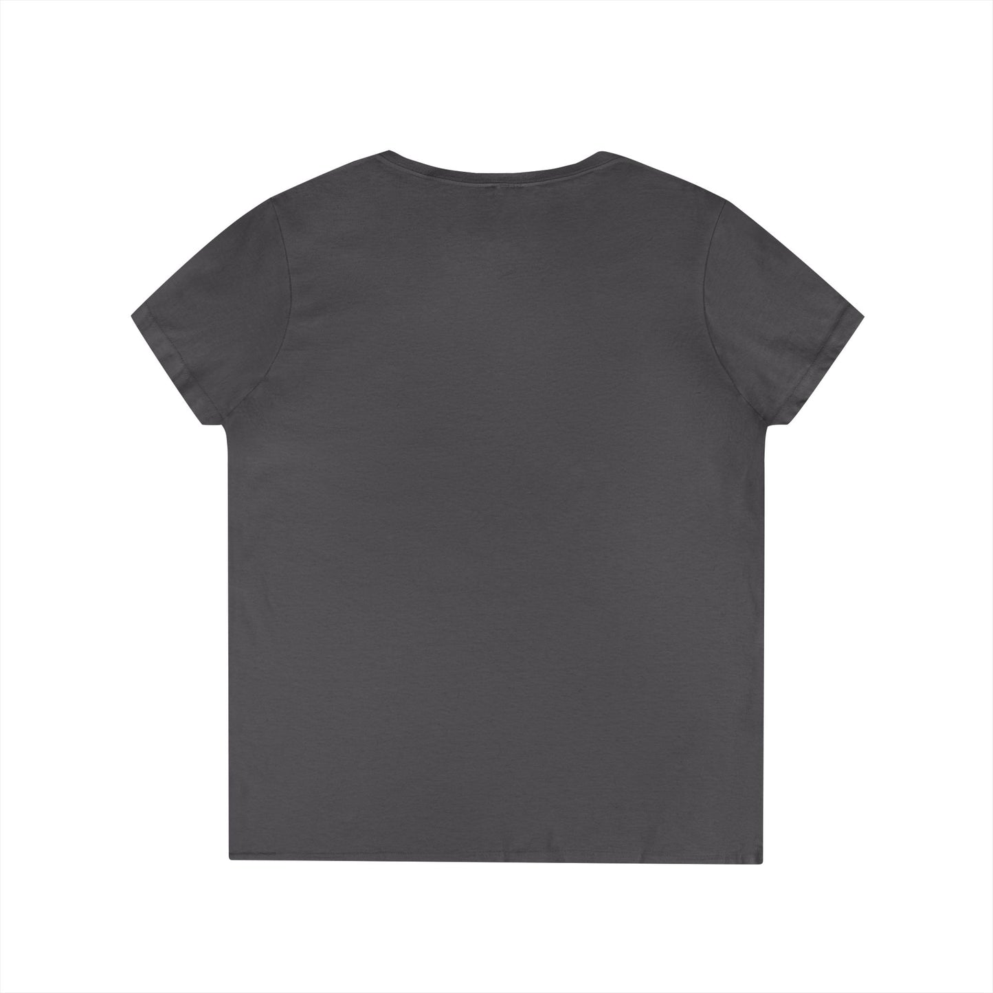EDS Pledge Ladies' V-Neck T-Shirt (Baby Blue/White Logo)