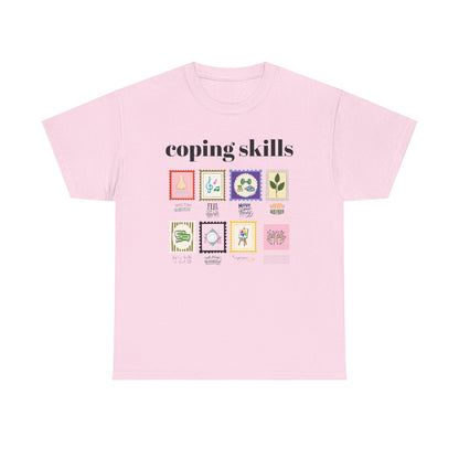 Coping Skills Stamps Unisex T-Shirt