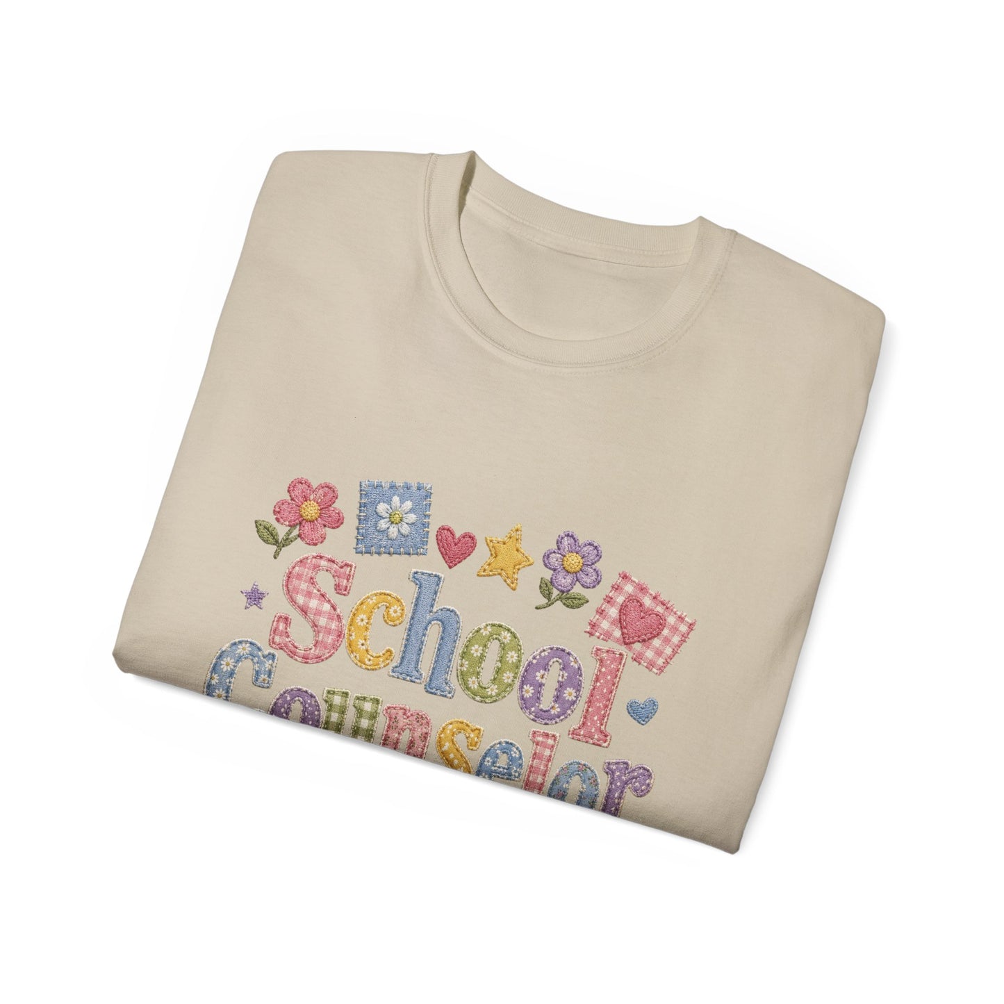 Patchwork Floral SC T-Shirt *Not Embroidered*