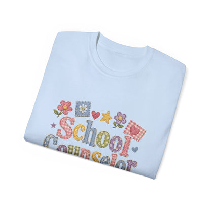 Patchwork Floral SC T-Shirt *Not Embroidered*