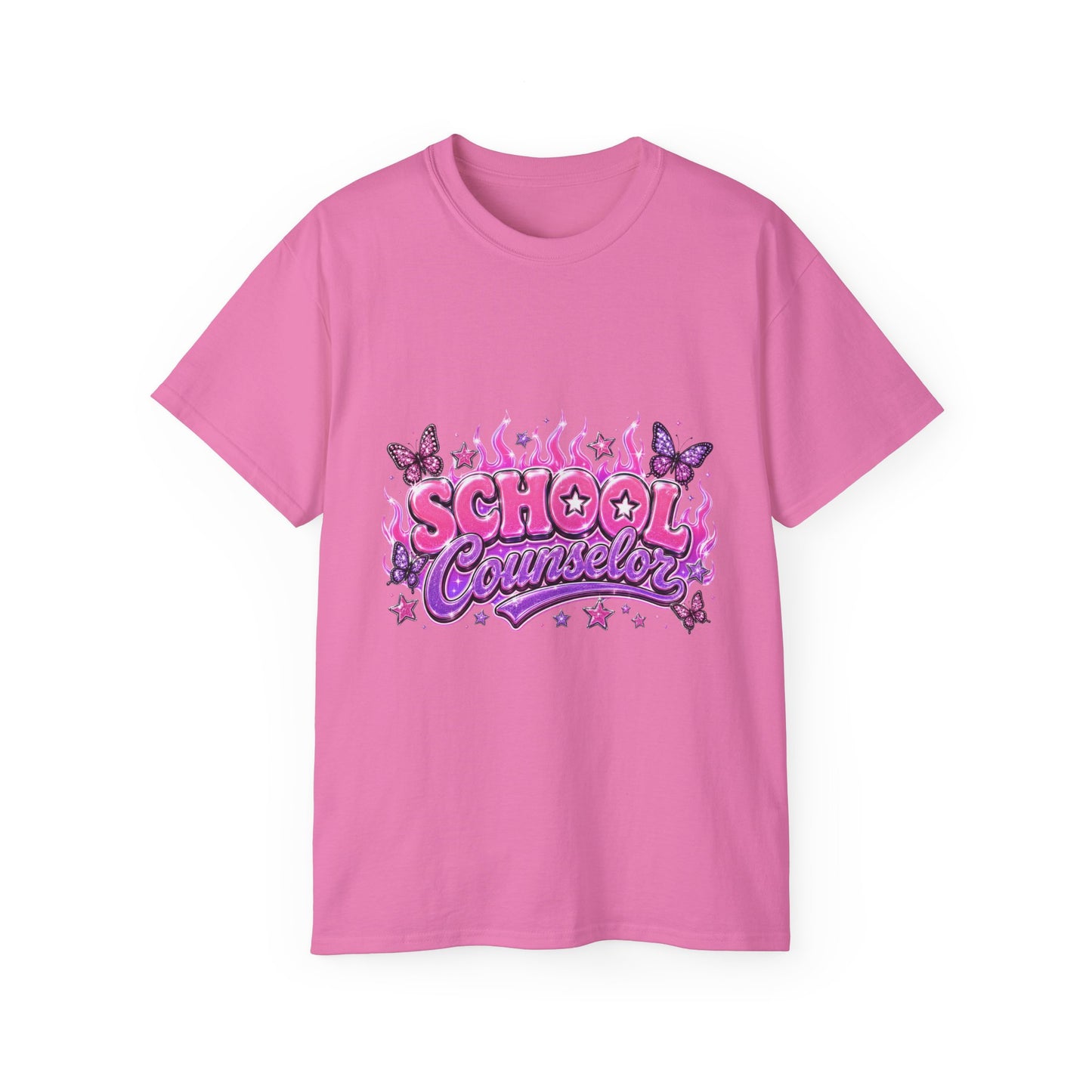Pink Butterfly Flame SC T-Shirt