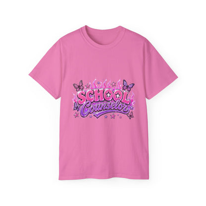 Pink Butterfly Flame SC T-Shirt