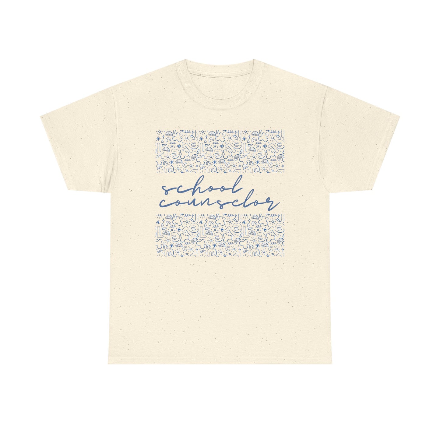 Blue Doodle School Counselor Unisex T-Shirt