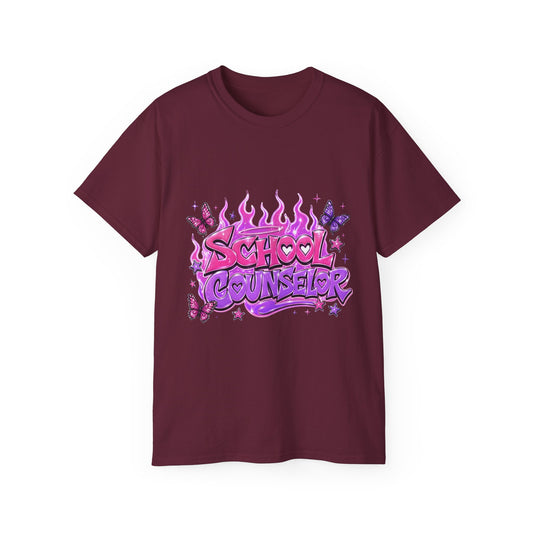 Retro Graffiti Butterfly SC T-Shirt