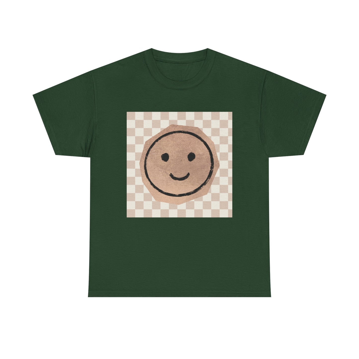 Smiley Checkerboard Unisex T-Shirt