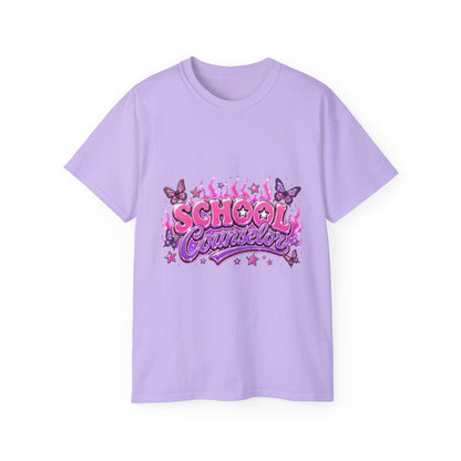 Pink Butterfly Flame SC T-Shirt