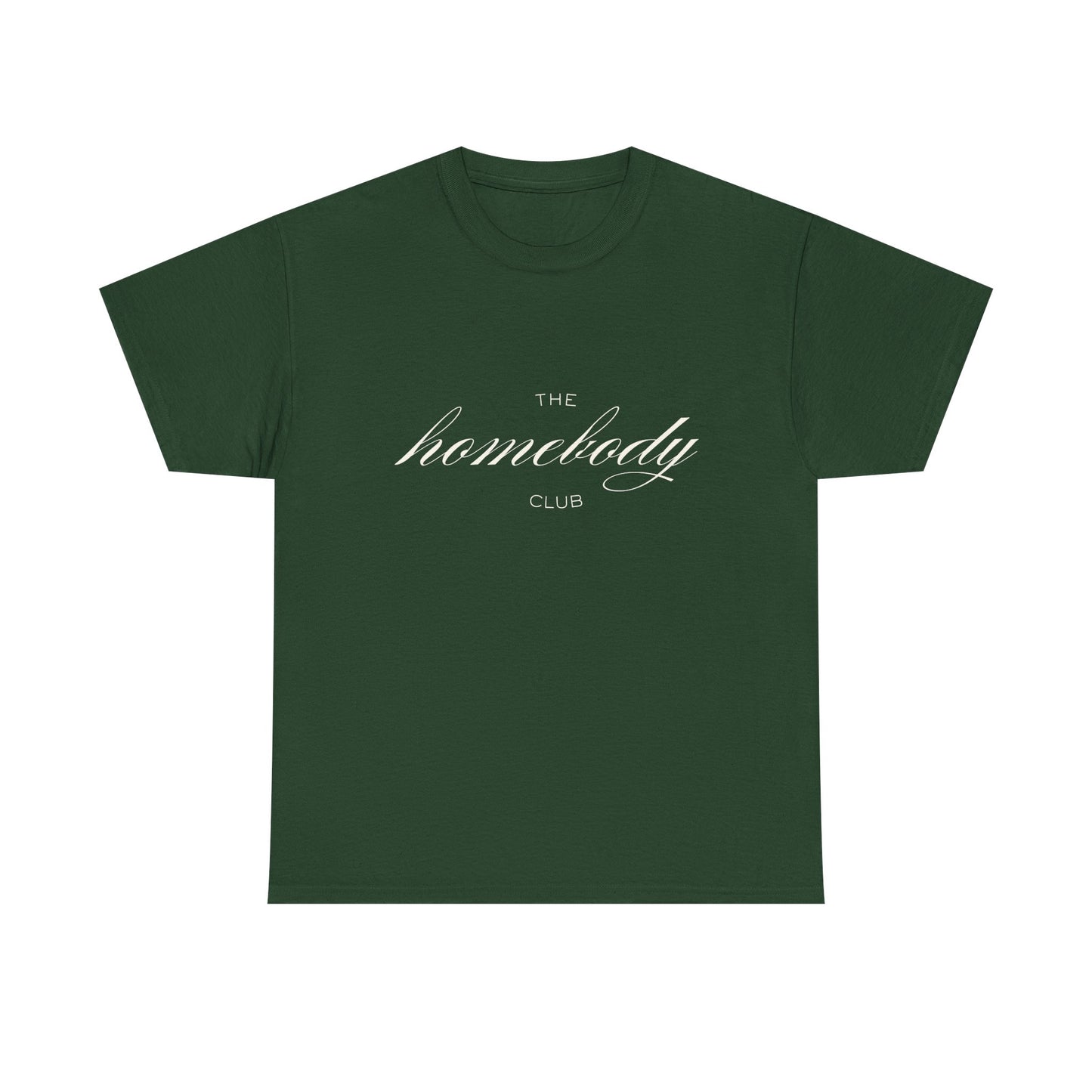 Homebody Club Unisex T-Shirt (White logo)