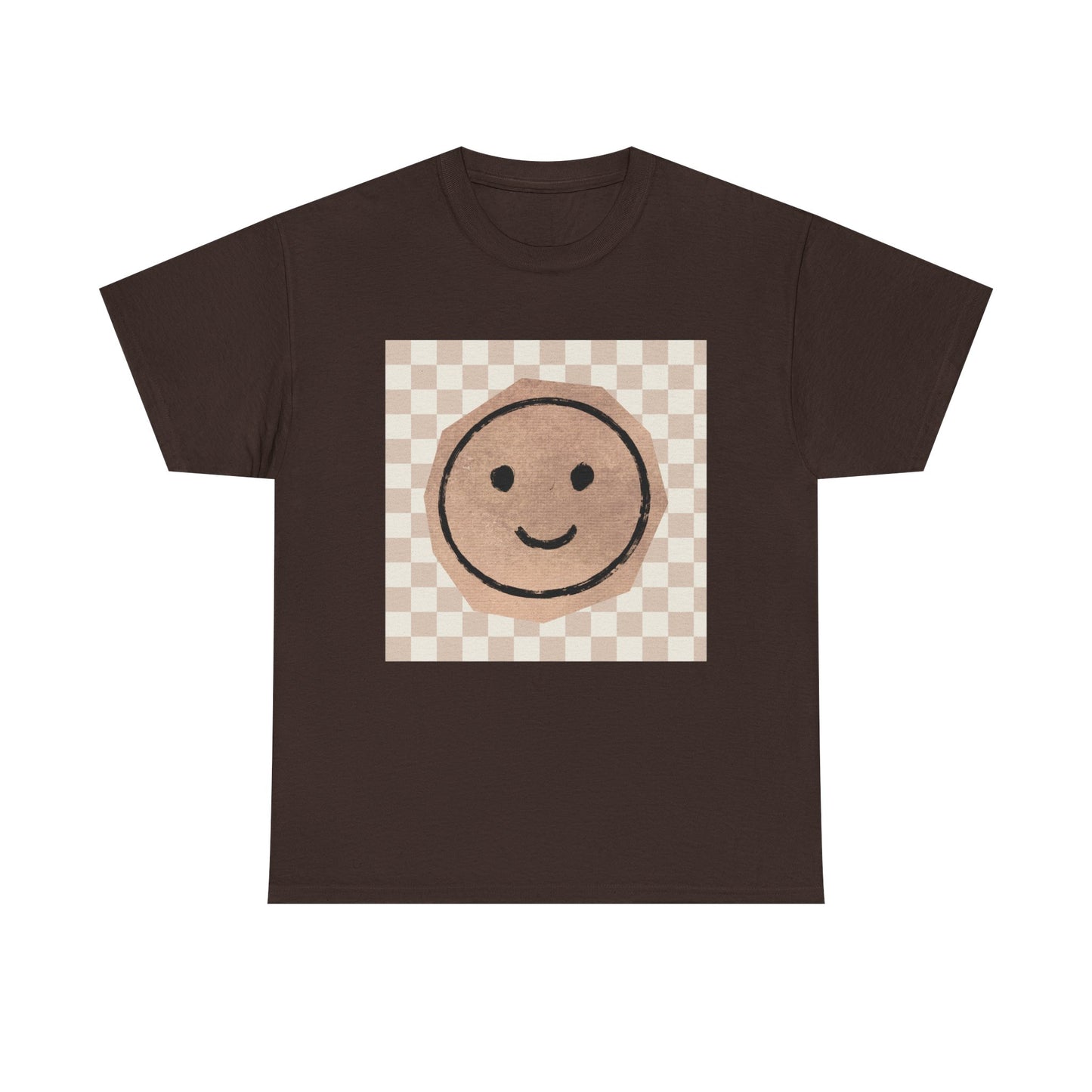 Smiley Checkerboard Unisex T-Shirt