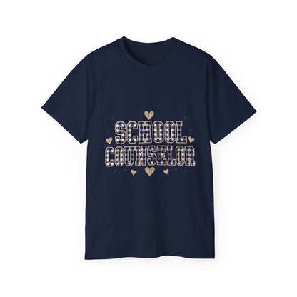 Navy Plaid SC T-Shirt *Not Embroidered*