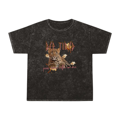 Retro Mineral-Wash "Def Tired" T-Shirt