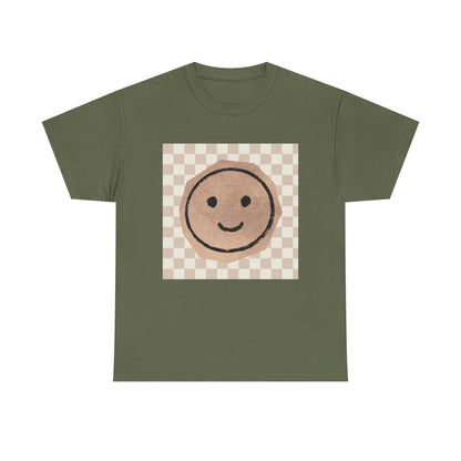 Smiley Checkerboard Unisex T-Shirt