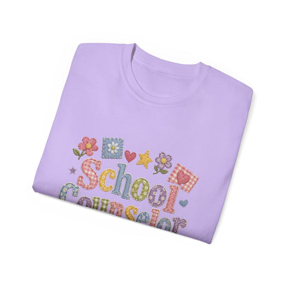 Patchwork Floral SC T-Shirt *Not Embroidered*