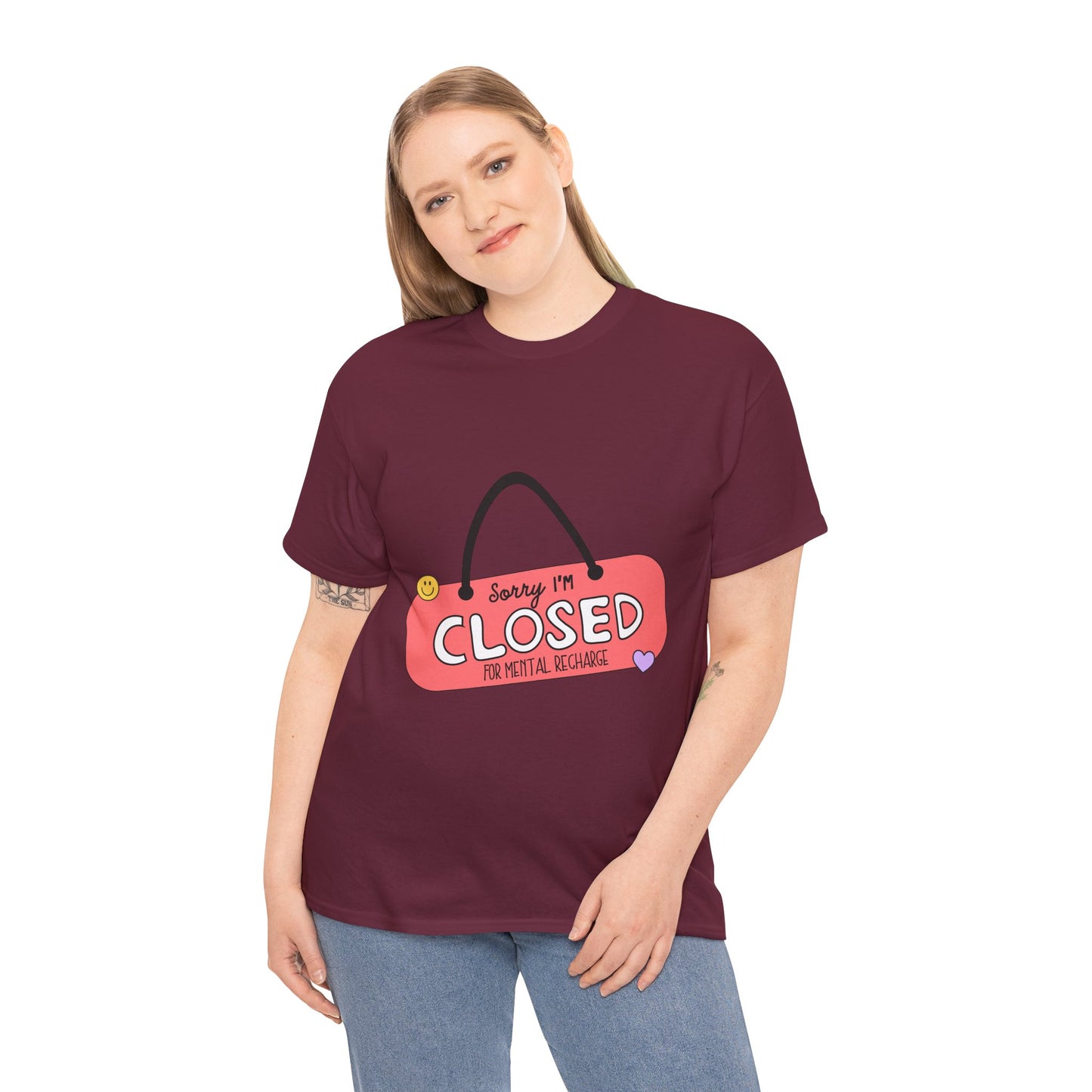 "Closed For Mental Recharge" Unisex T-Shirt