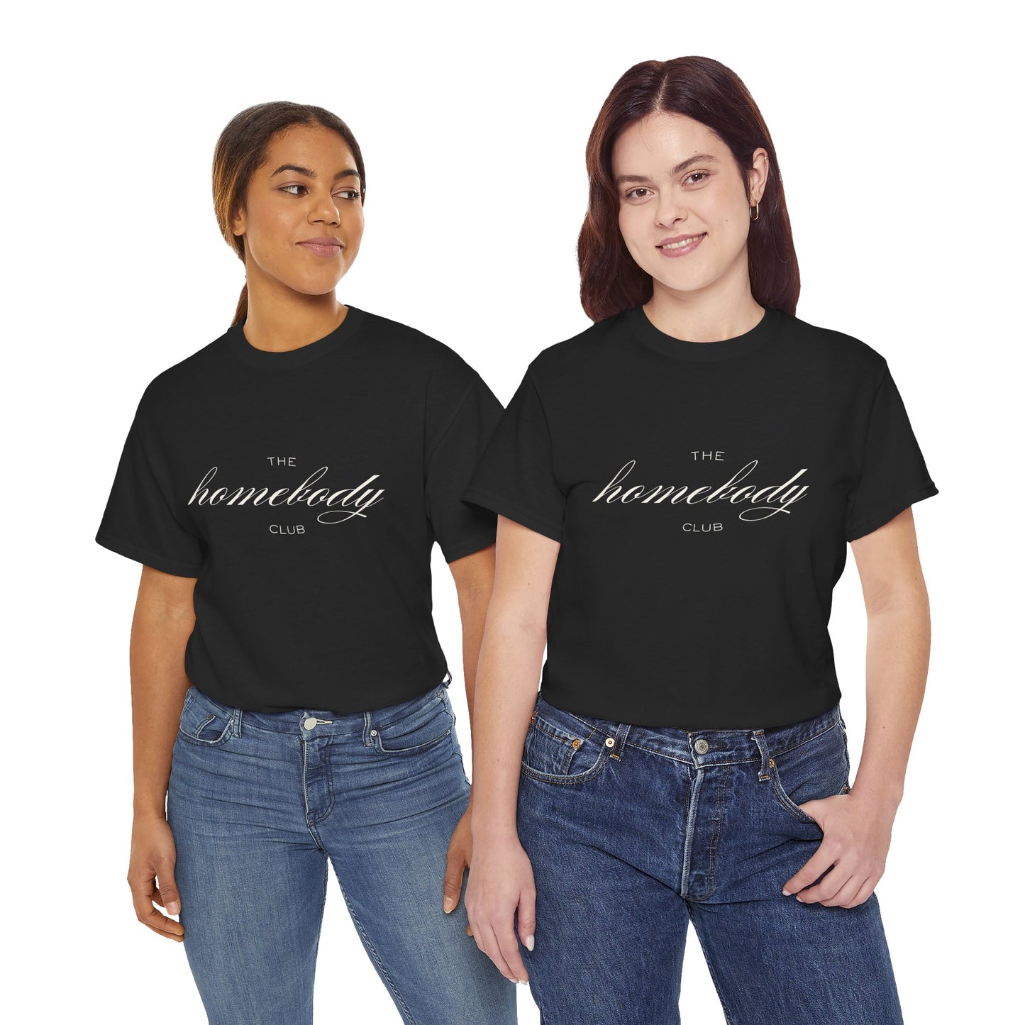Homebody Club Unisex T-Shirt (White logo)