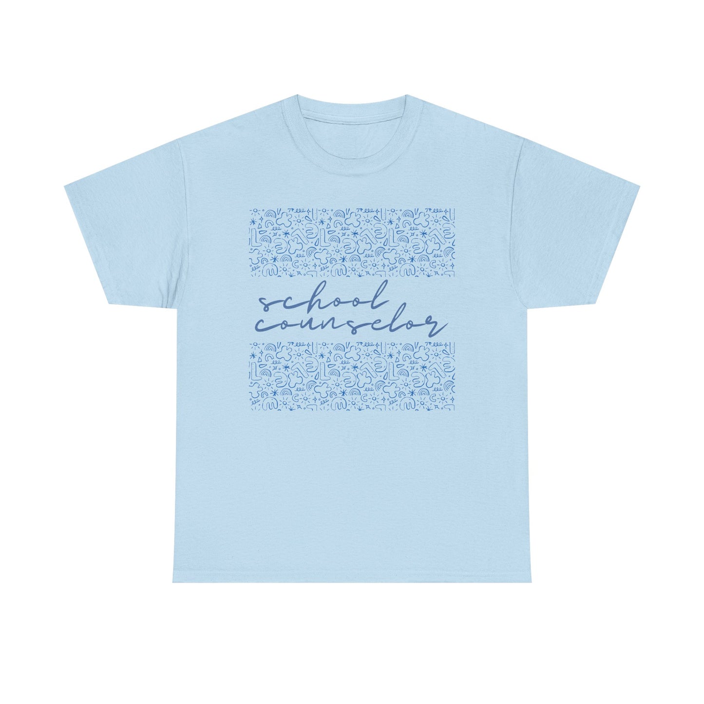 Blue Doodle School Counselor Unisex T-Shirt