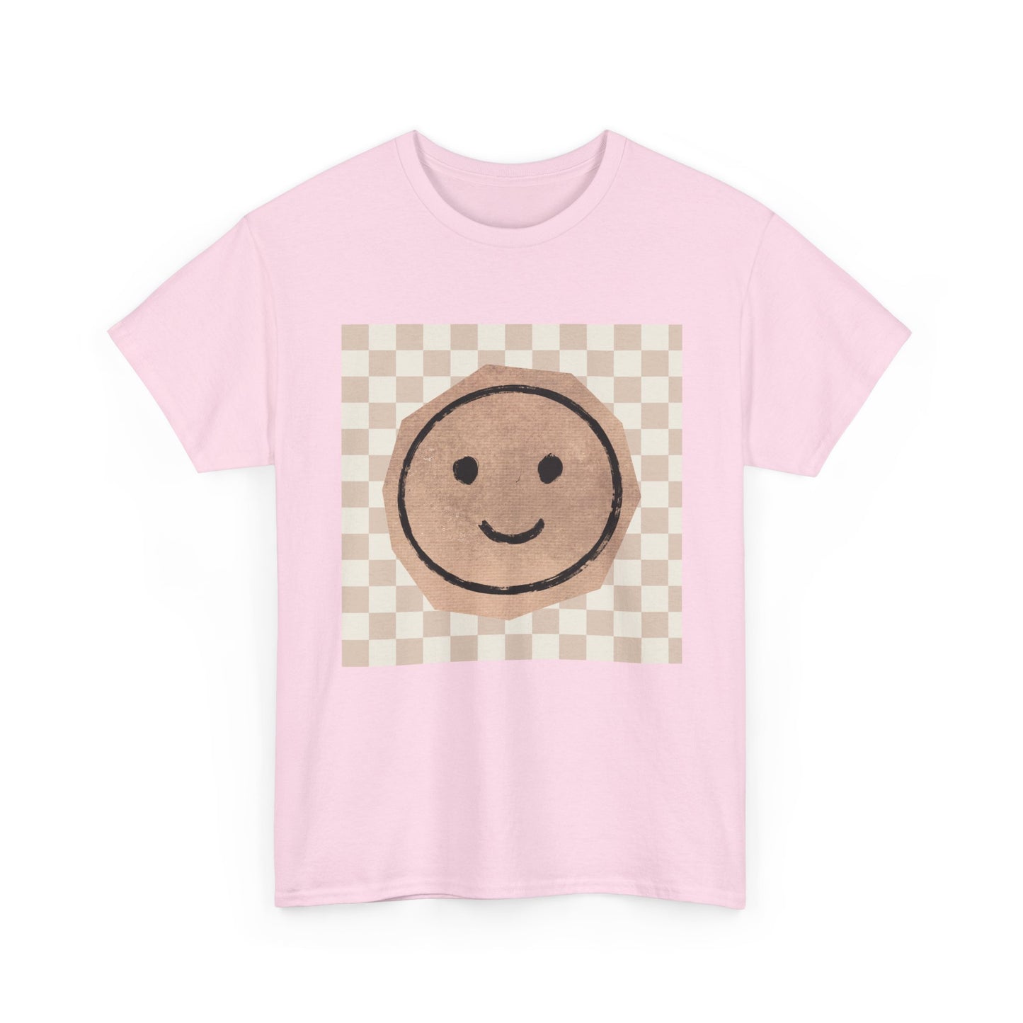 Smiley Checkerboard Unisex T-Shirt