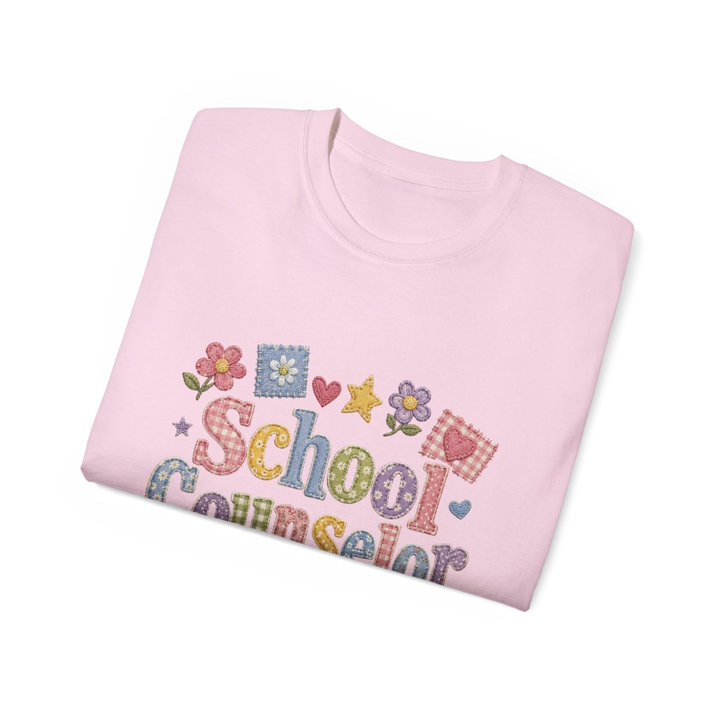 Patchwork Floral SC T-Shirt *Not Embroidered*