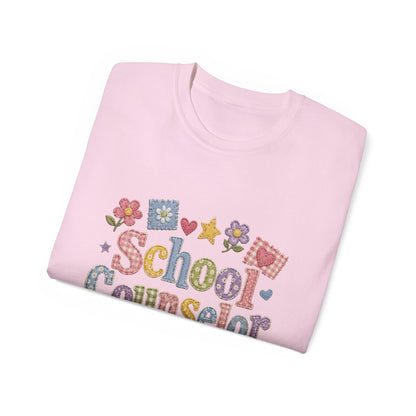 Patchwork Floral SC T-Shirt *Not Embroidered*
