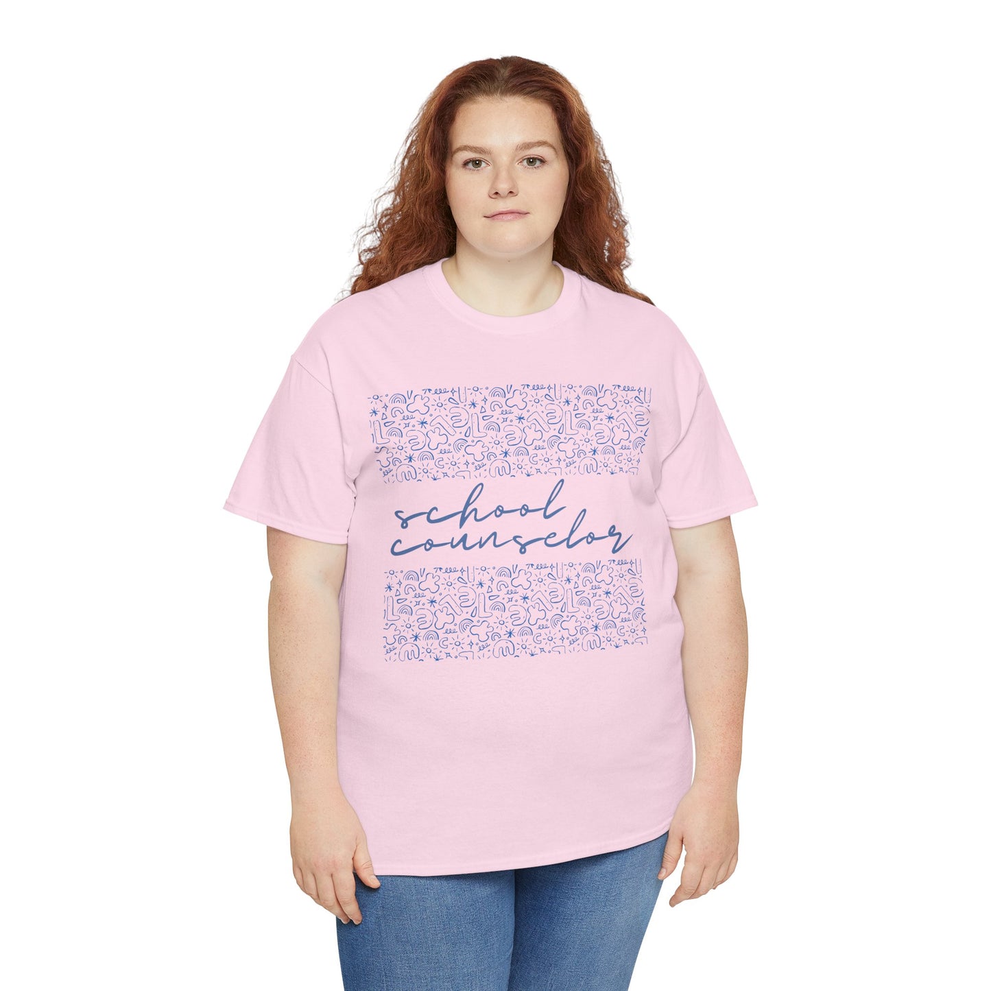 Blue Doodle School Counselor Unisex T-Shirt