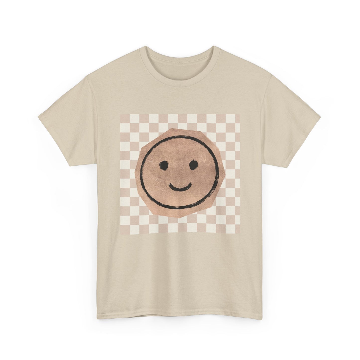 Smiley Checkerboard Unisex T-Shirt