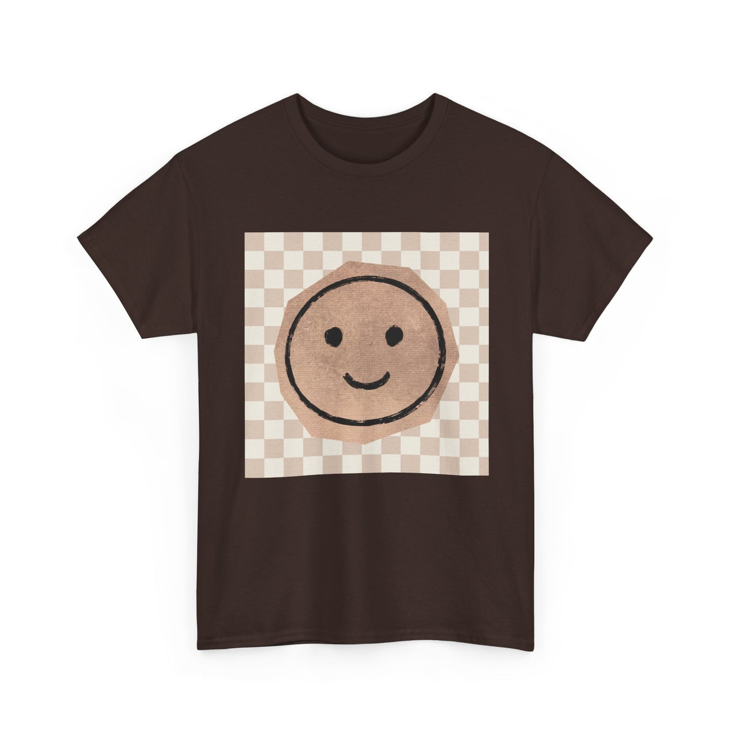 Smiley Checkerboard Unisex T-Shirt