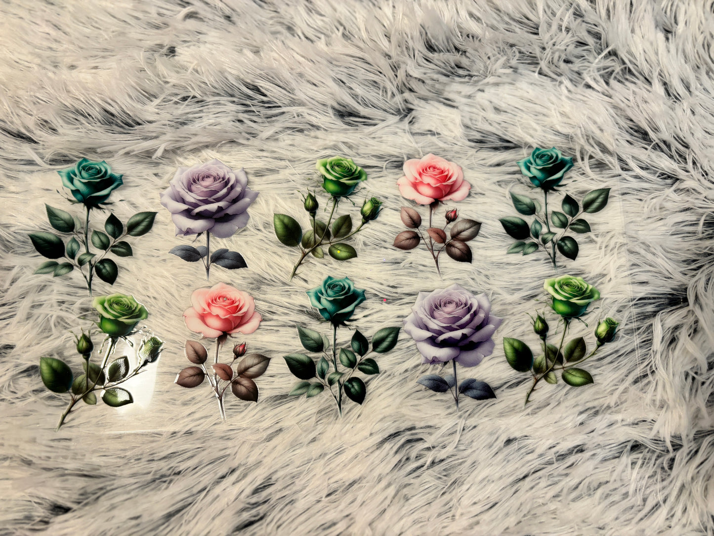 Butterflies/Flowers UV DTF