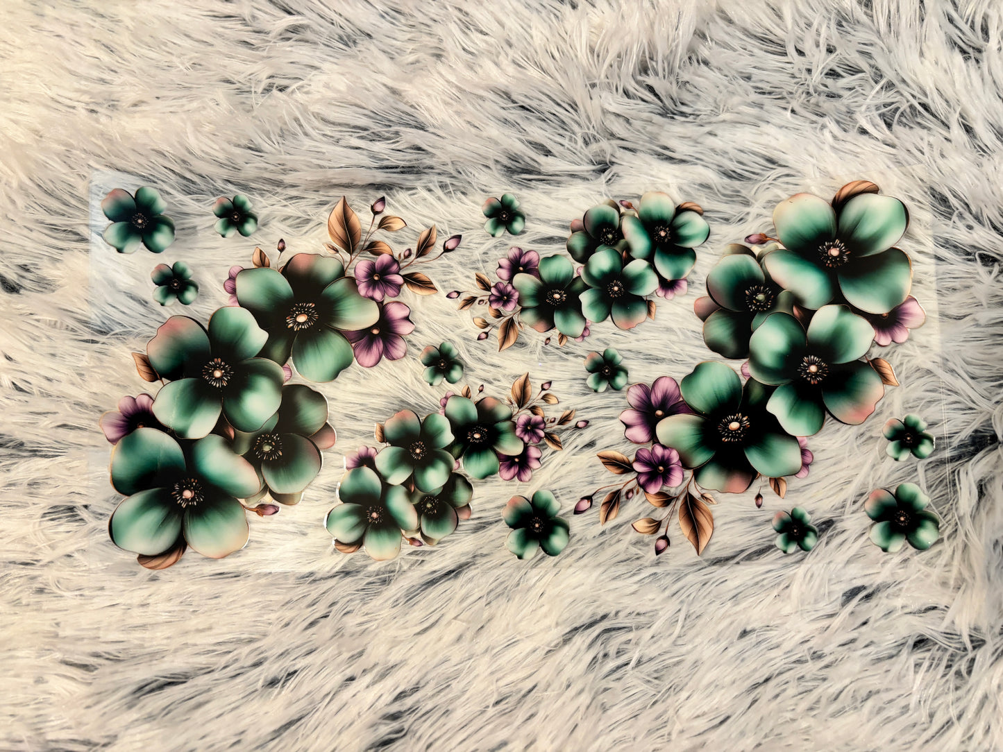 Butterflies/Flowers UV DTF