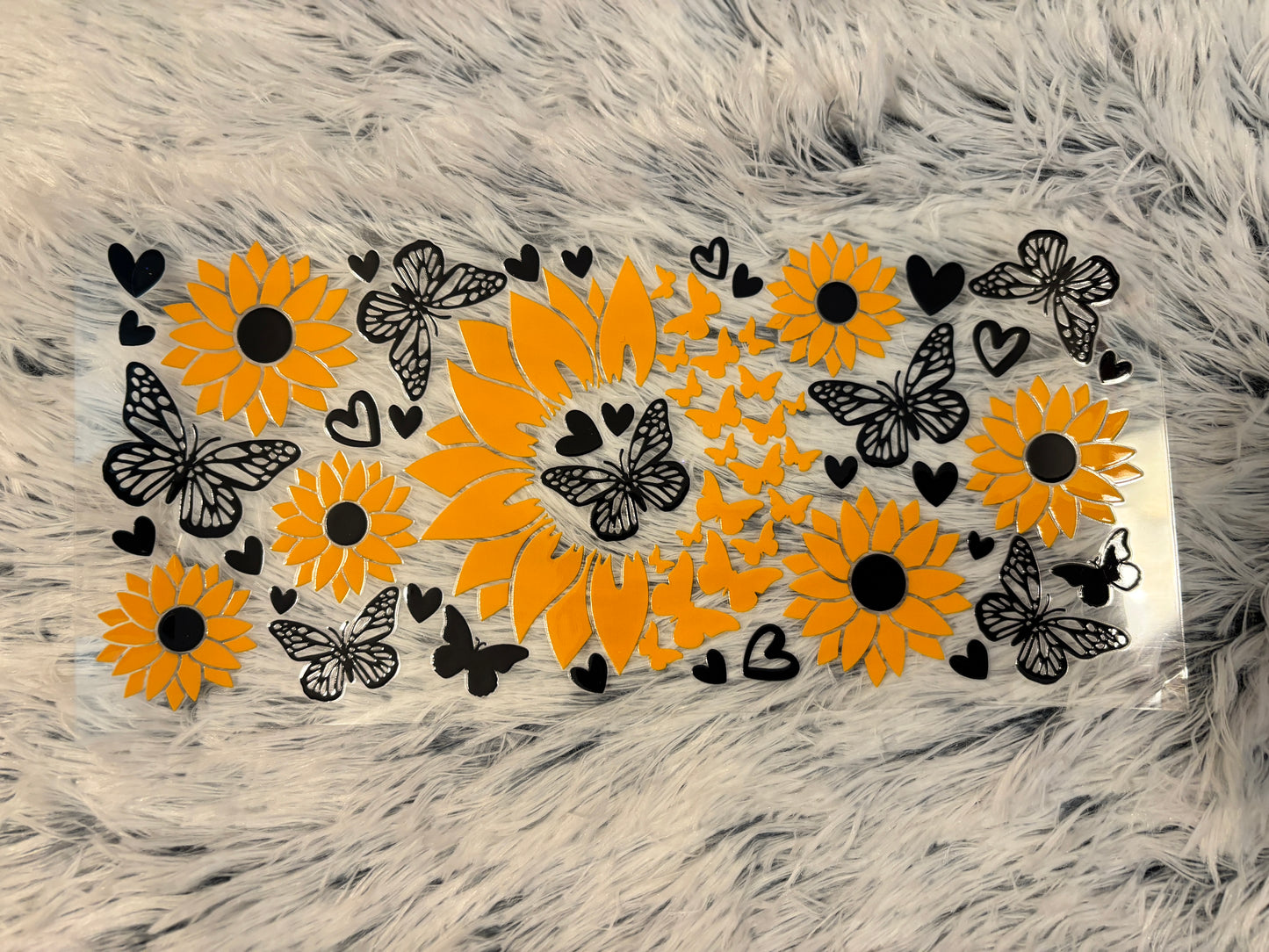 Butterflies/Flowers UV DTF