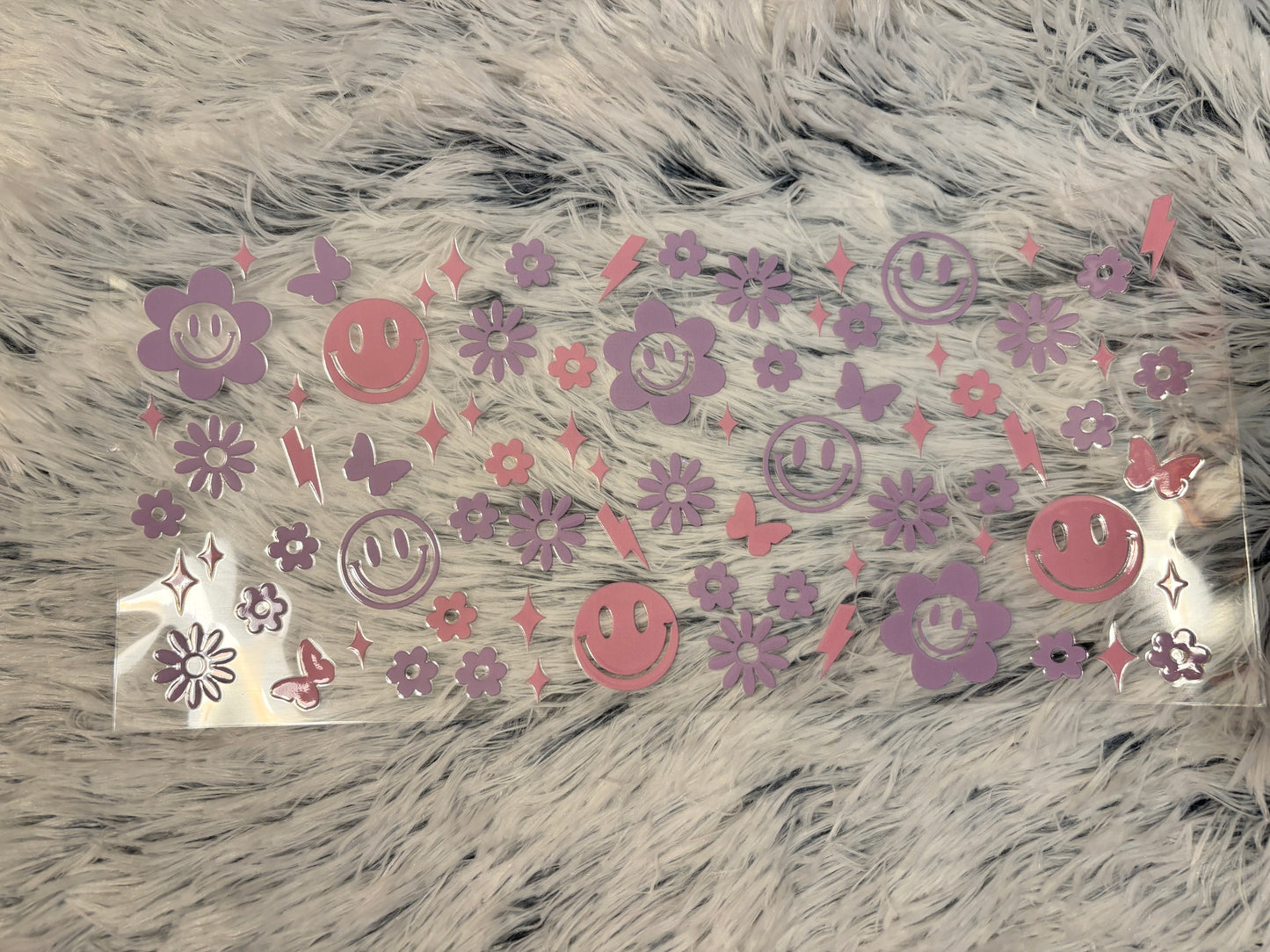 Butterflies/Flowers UV DTF