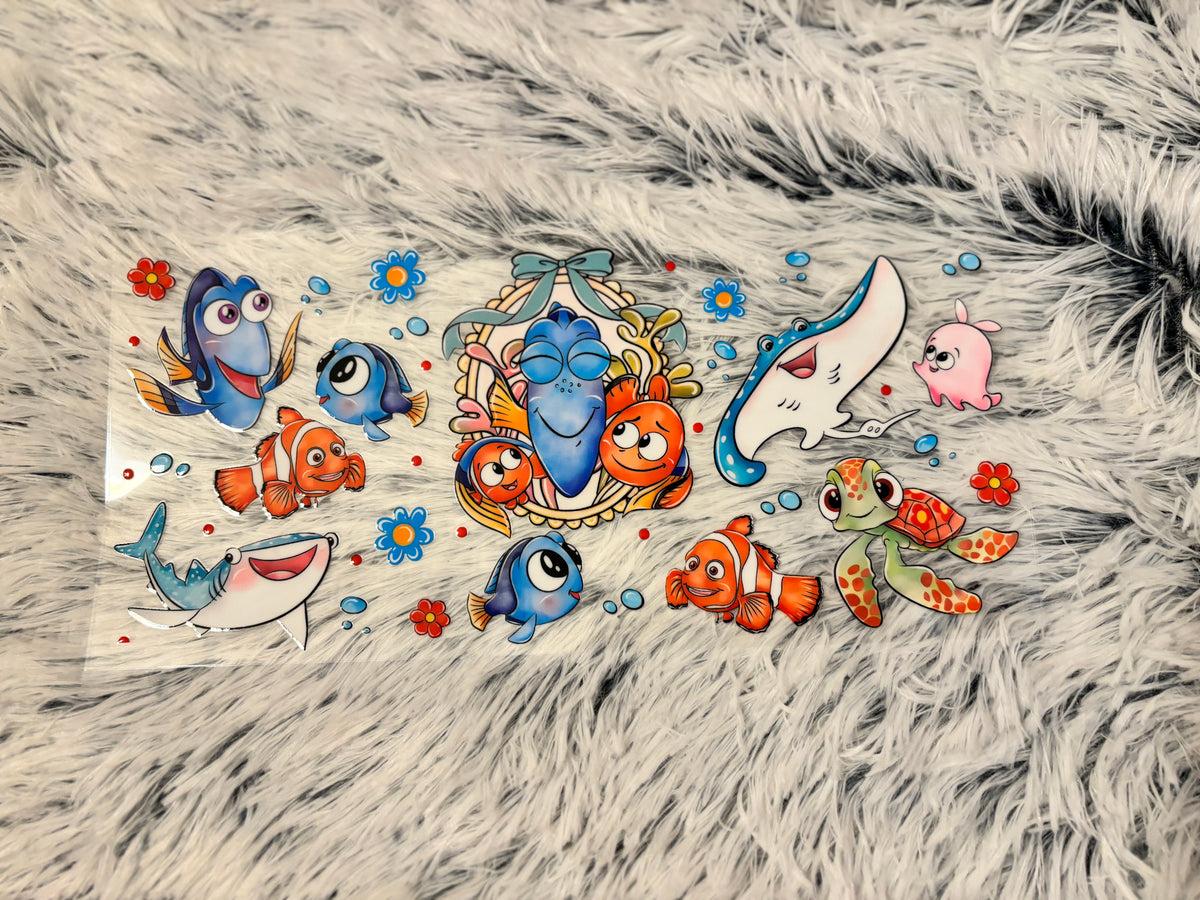 WD Cartoons UV DTF