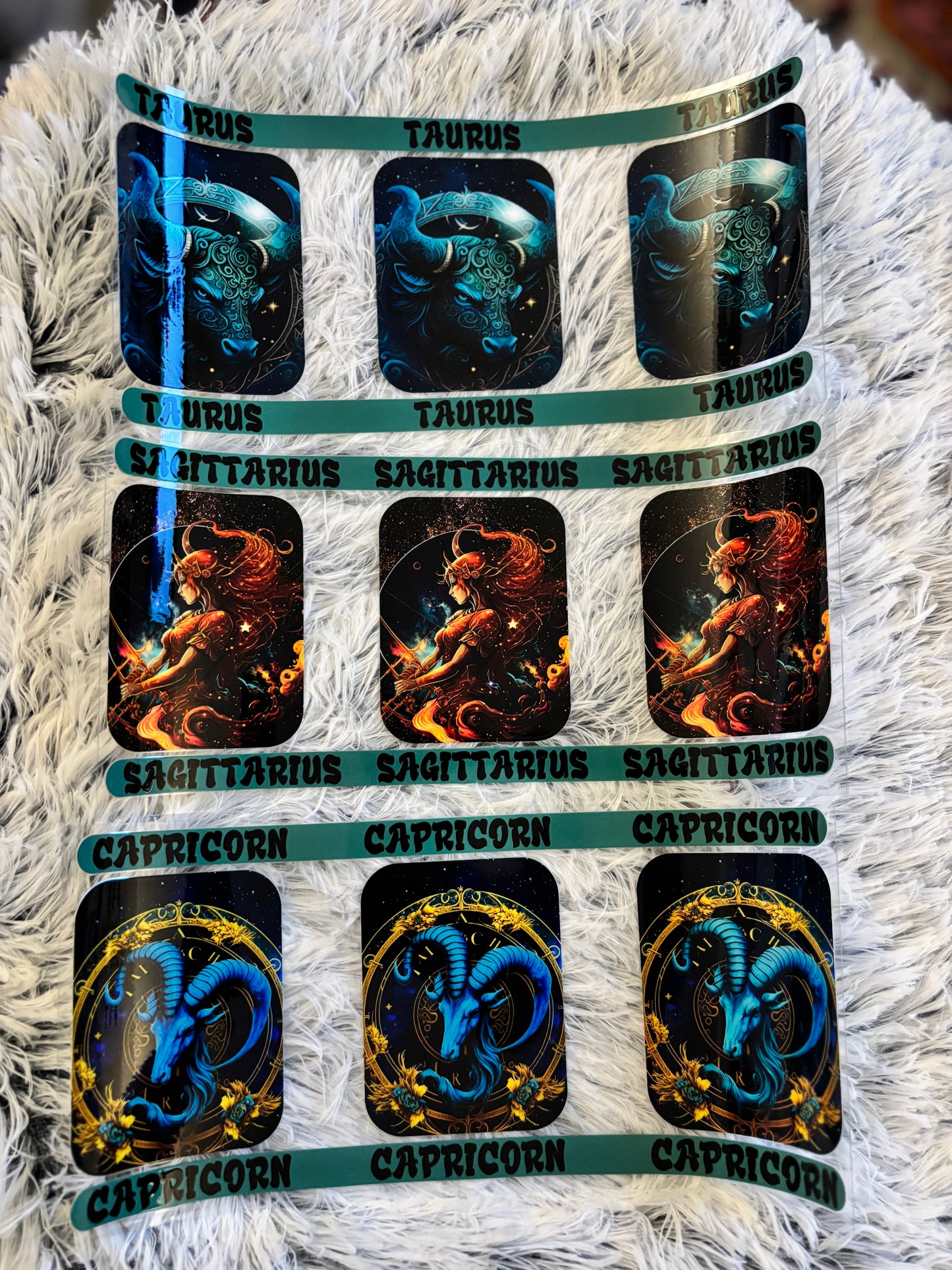 Horoscope UV DTF Options
