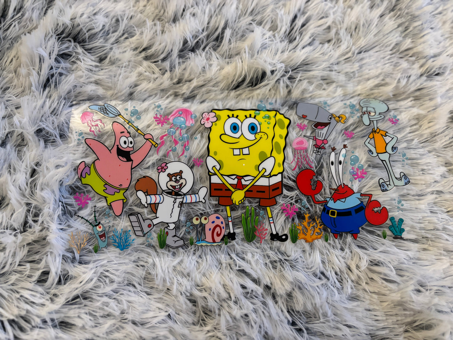 Spongebob UV DTF Options