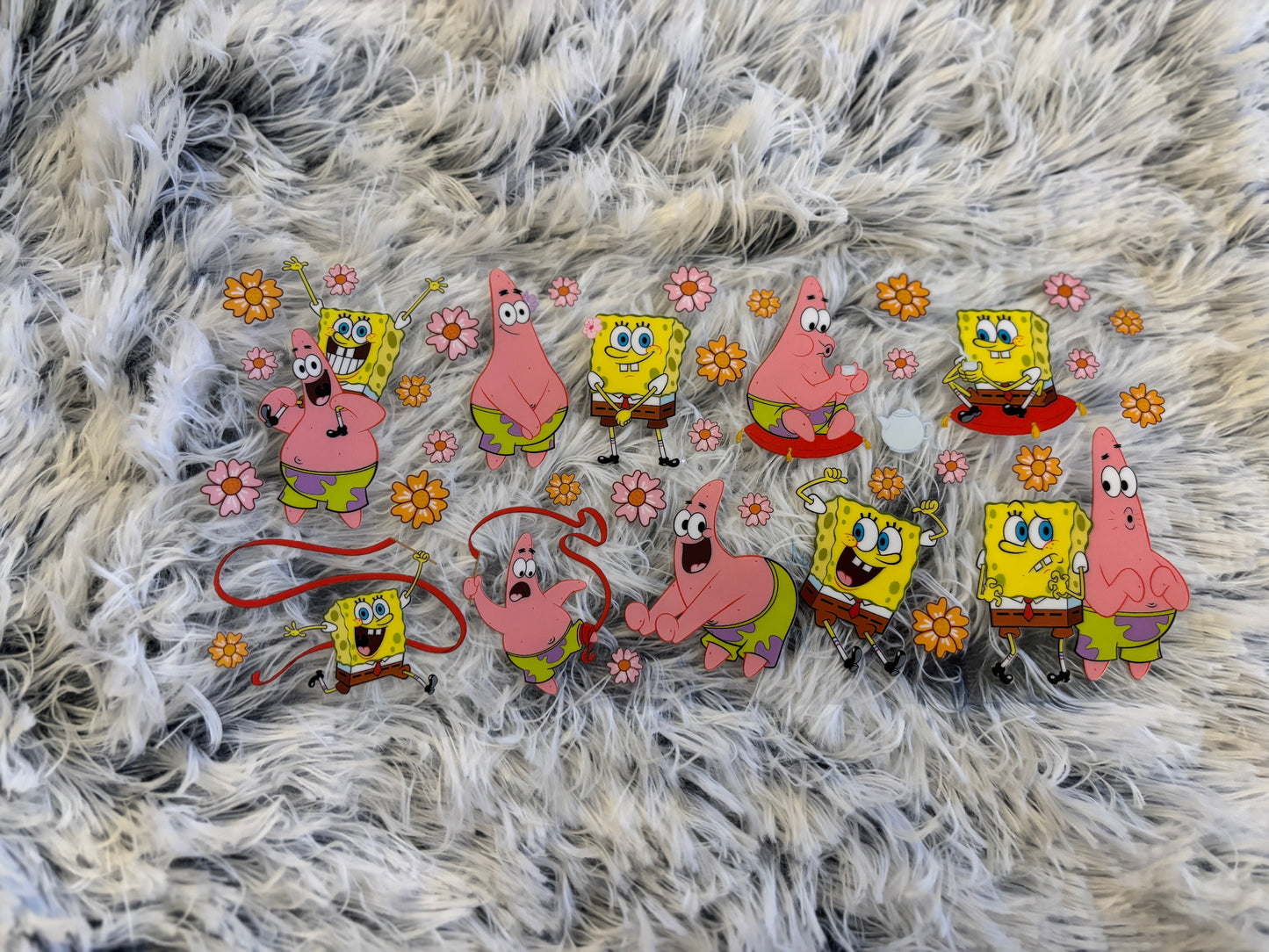 Spongebob UV DTF Options