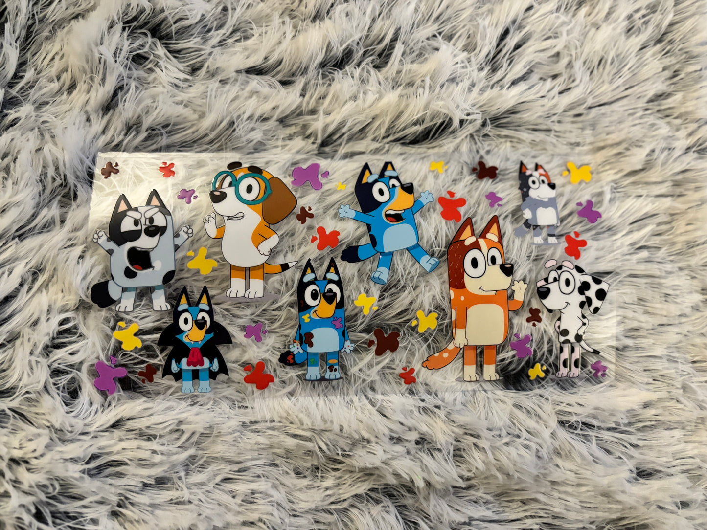 Bluey & Friends UV DTF