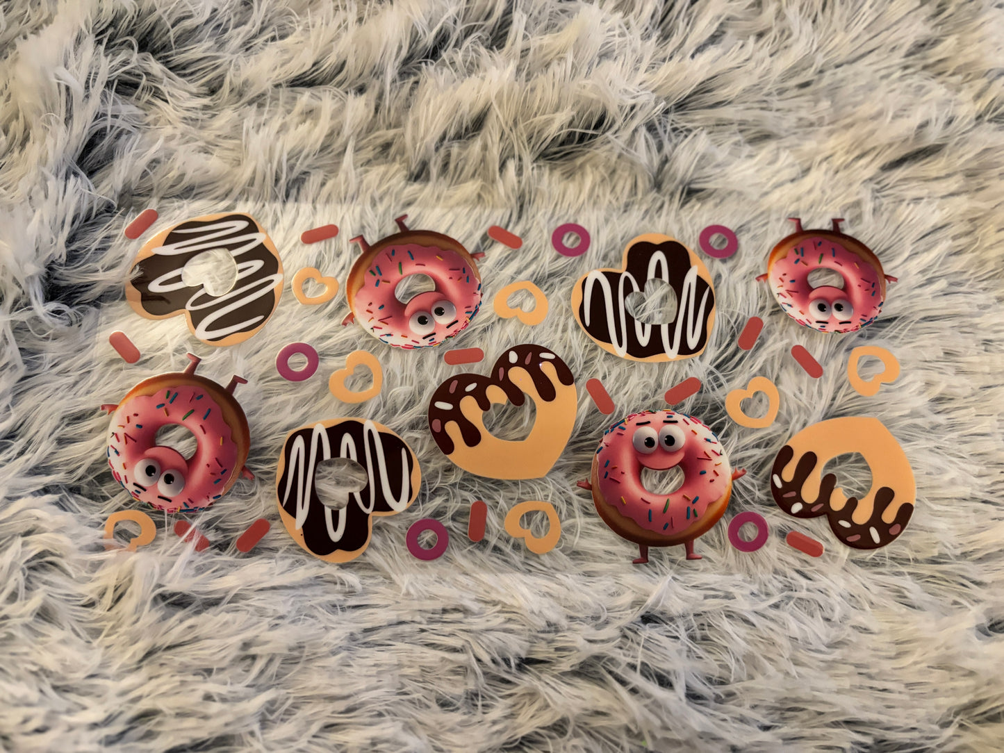 Happy Donuts UV DTF