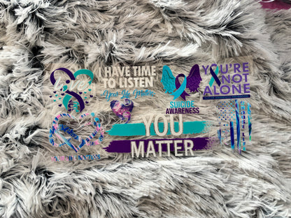 Awareness/Quotes UV DTF