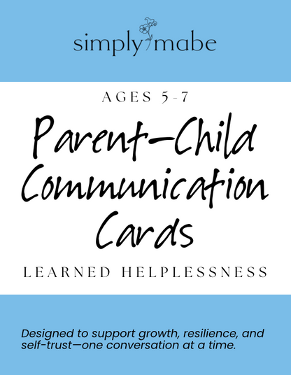 120 Parent Conversation Cards – Ages 5–14 | Build Confidence & Belonging