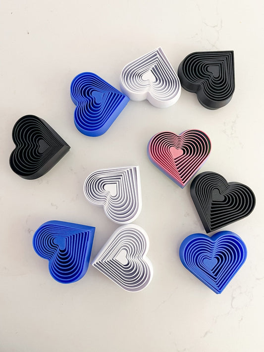 Mixed Bag of Heart Fidgets